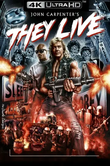 Plakat do filmu "Oni żyją" #93410