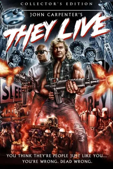 Plakat do filmu "Oni żyją" #93417