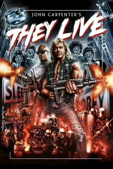 Plakat do filmu "Oni żyją" #93419