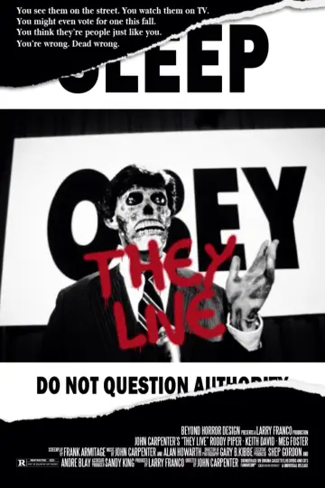 Plakat do filmu "Oni żyją" #93422