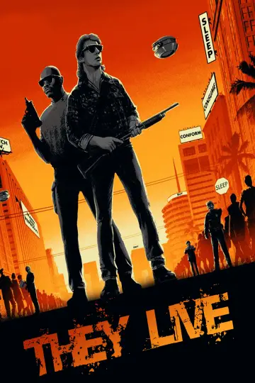 Plakat do filmu "Oni żyją" #93425