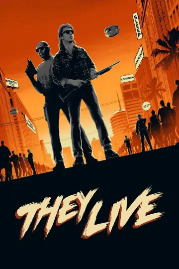 Plakat do filmu "Oni żyją" #93430
