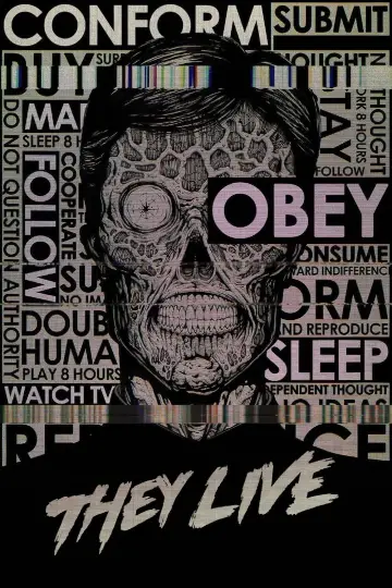 Plakat do filmu "Oni żyją" #93431