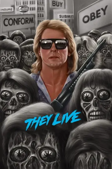 Plakat do filmu "Oni żyją" #93432