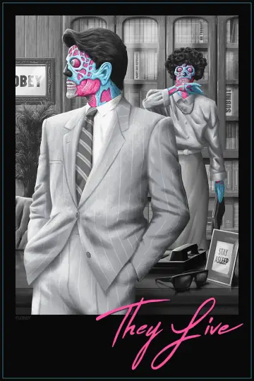 Plakat do filmu "Oni żyją" #93433