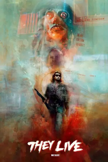 Plakat do filmu "Oni żyją" #93435