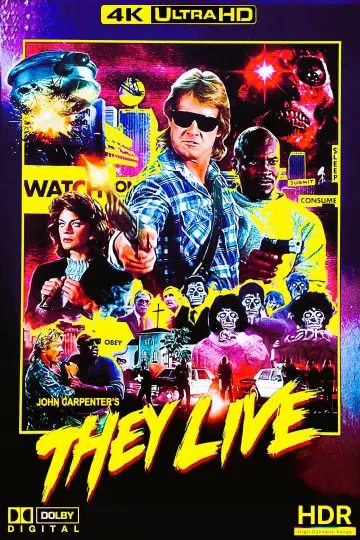 Plakat do filmu "Oni żyją" #93437
