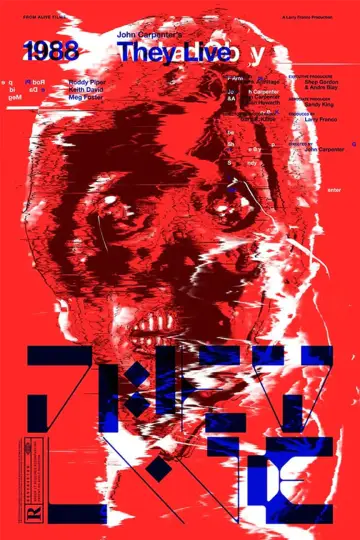 Plakat do filmu "Oni żyją" #93438