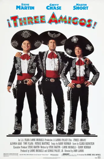 Plakat do filmu "Trzej Amigos" #872513