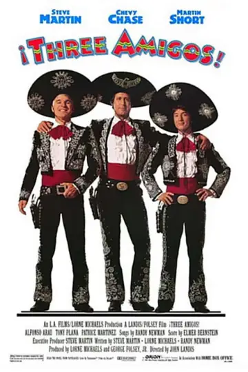 Plakat do filmu "Trzej Amigos" #872514