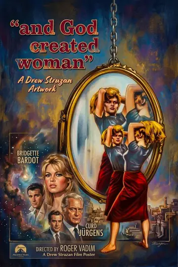 Plakat do filmu "I Bóg stworzył kobietę" #817963