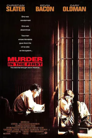 Plakat do filmu "Morderstwo pierwszego stopnia" #237300