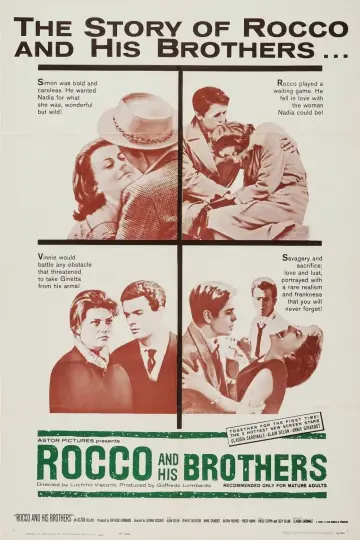 Plakat do filmu "Rocco i jego bracia" #178743