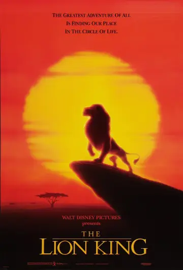 Plakat do filmu "Król Lew" #12628