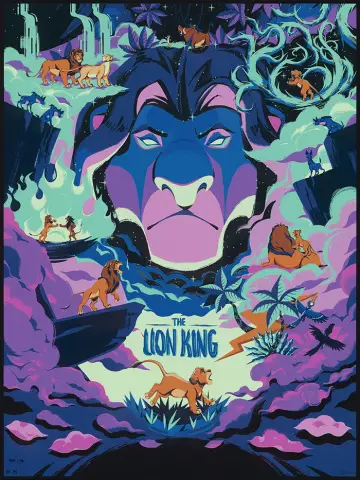 Plakat do filmu "Król Lew" #549400