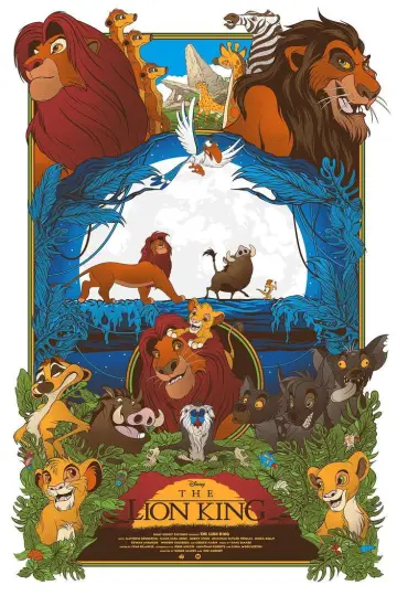 Plakat do filmu "Król Lew" #549401