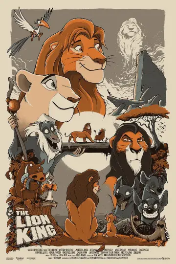 Plakat do filmu "Król Lew" #549476