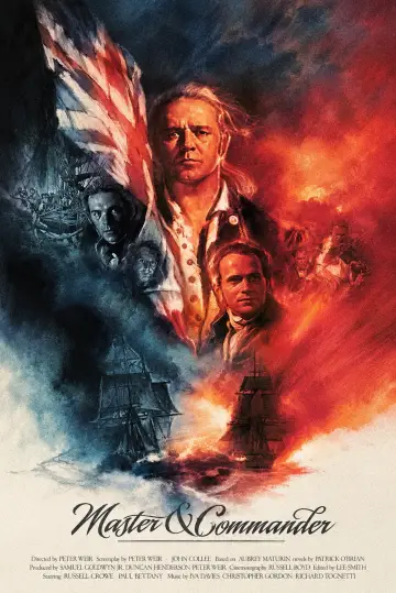 Plakat do filmu "Pan i władca: Na krańcu świata" #1799450