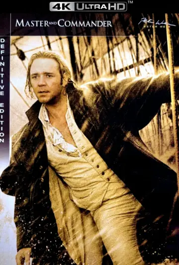 Plakat do filmu "Pan i Władca. Na Krańcu Świata" #650826