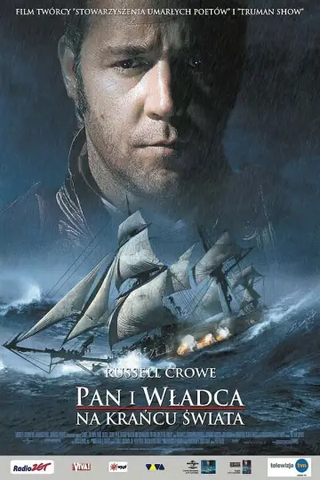 Plakat do filmu "Pan i Władca. Na Krańcu Świata" #650827