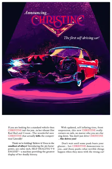 Plakat do filmu "Christine" #91856