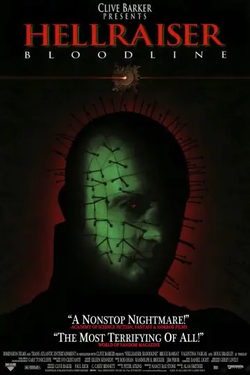 Plakat do filmu "Hellraiser 4. Dziedzictwo Krwi" #151163