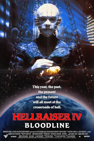 Plakat do filmu "Hellraiser 4. Dziedzictwo Krwi" #151164