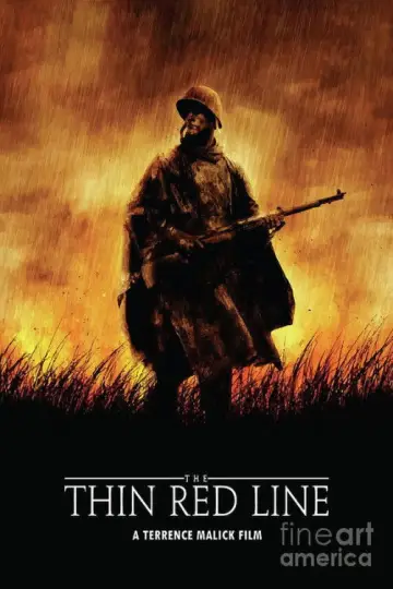 Plakat do filmu "Cienka czerwona linia" #650205