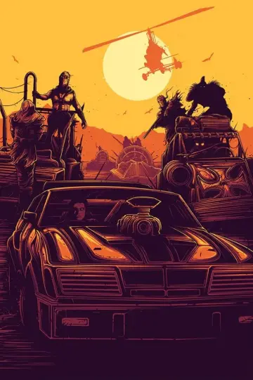 Plakat do filmu "Mad Max 2 - Wojownik szos" #220114