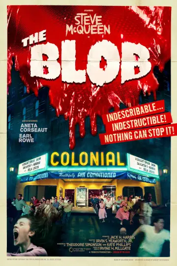 Plakat do filmu "Blob - zabójca z kosmosu" #296116