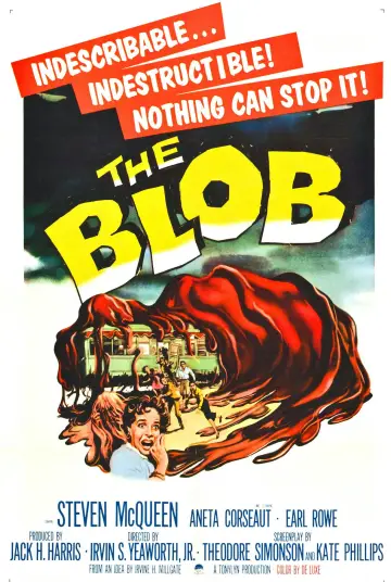 Plakat do filmu "Blob - zabójca z kosmosu" #906798