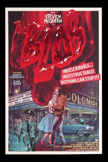 Plakat do filmu "Blob - zabójca z kosmosu" #906799