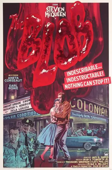 Plakat do filmu "Blob - zabójca z kosmosu" #906804