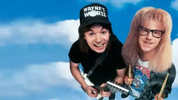Zasłona do filmu "Świat Wayne