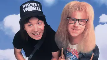 Zasłona do filmu "Świat Wayne