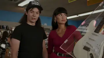 Zasłona do filmu "Świat Wayne