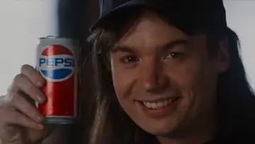 Zasłona do filmu "Świat Wayne