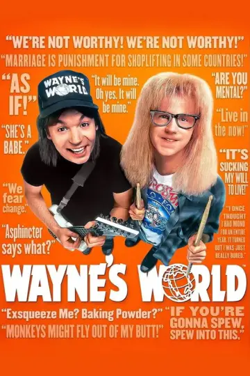 Plakat do filmu "Świat Wayne