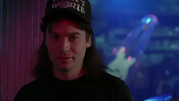 Zasłona do filmu "Świat Wayne