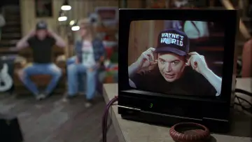 Zasłona do filmu "Świat Wayne