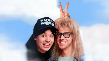 Zasłona do filmu "Świat Wayne