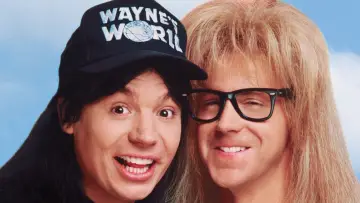 Zasłona do filmu "Świat Wayne