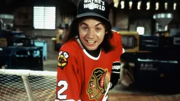 Zasłona do filmu "Świat Wayne
