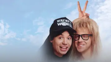 Zasłona do filmu "Świat Wayne
