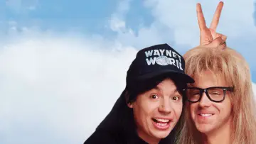 Zasłona do filmu "Świat Wayne
