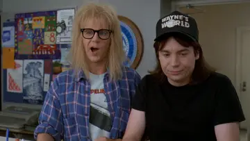Zasłona do filmu "Świat Wayne