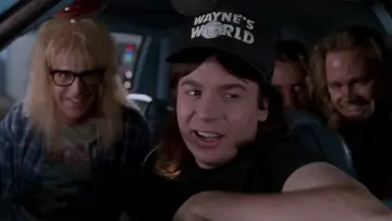 Zasłona do filmu "Świat Wayne
