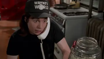 Zasłona do filmu "Świat Wayne