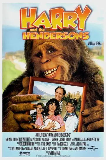 Plakat do filmu "Harry i Hendersonowie" #91796