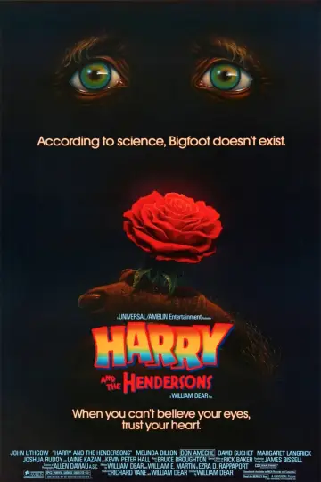 Plakat do filmu "Harry i Hendersonowie" #91799